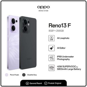 OPPO Reno13 F 5G 8GB/256GB Grey: Smartphone Modern dan Handal
